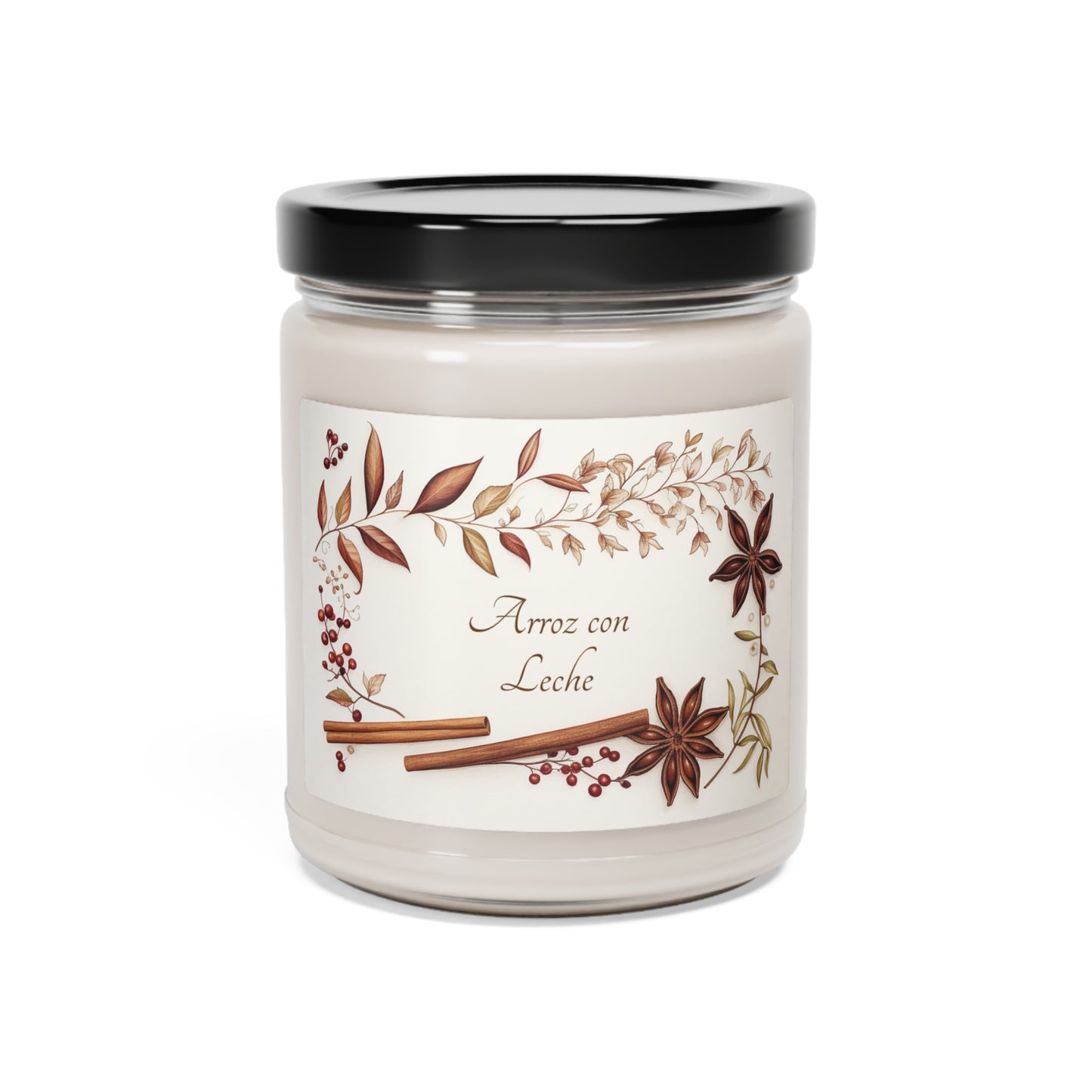 Arroz con Leche Cinnamon Vanilla Scented Soy Candle, 9oz