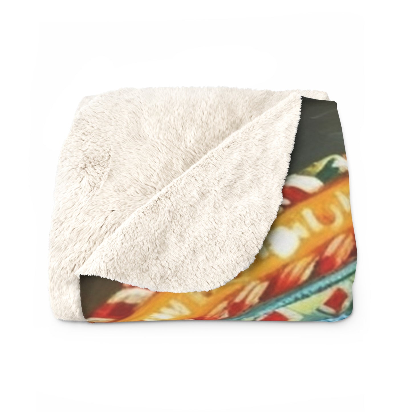 Gatito Sherpa Fleece Blanket