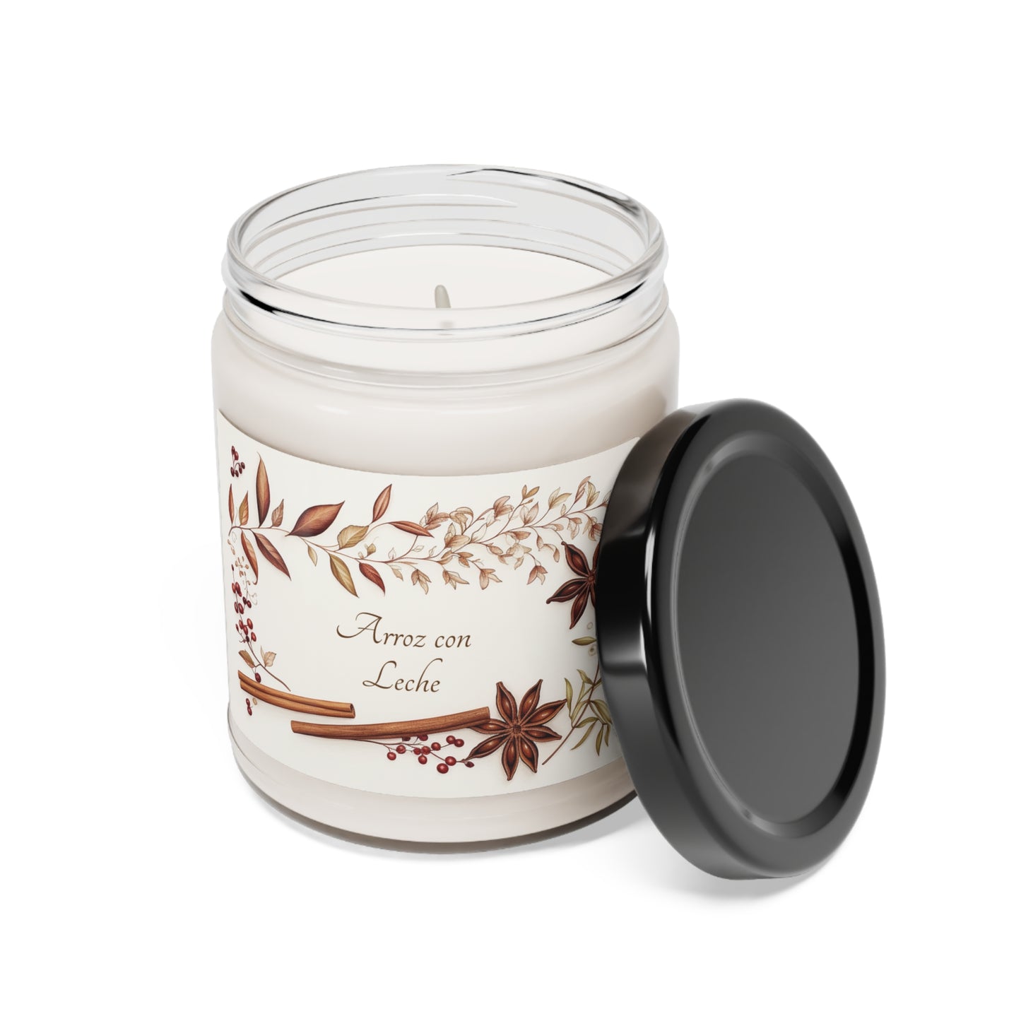 Arroz con Leche Cinnamon Vanilla Scented Soy Candle, 9oz