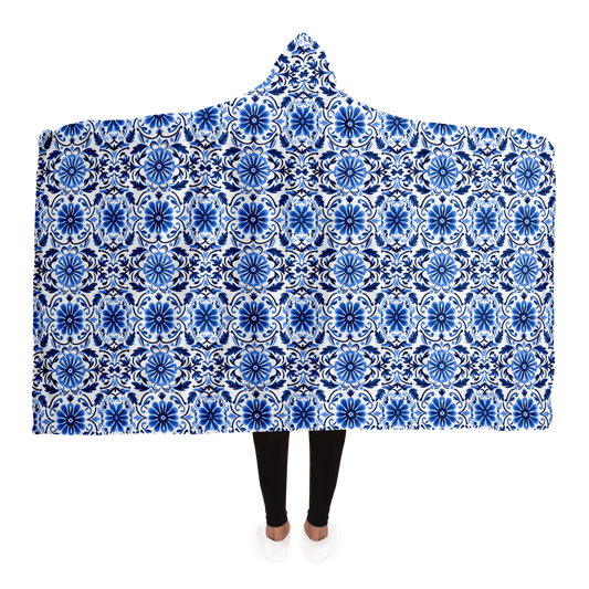 Talavera Hooded Sherpa Blanket